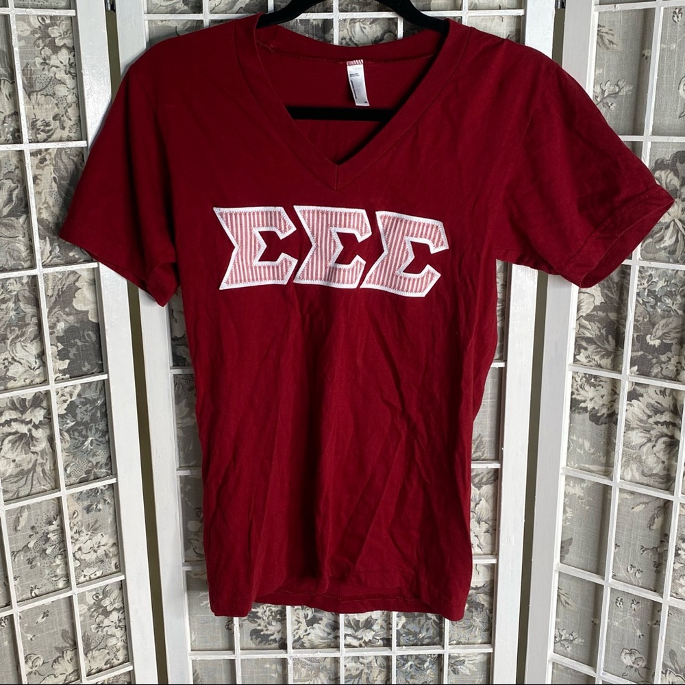 Tri Sigma Stitched Shirt